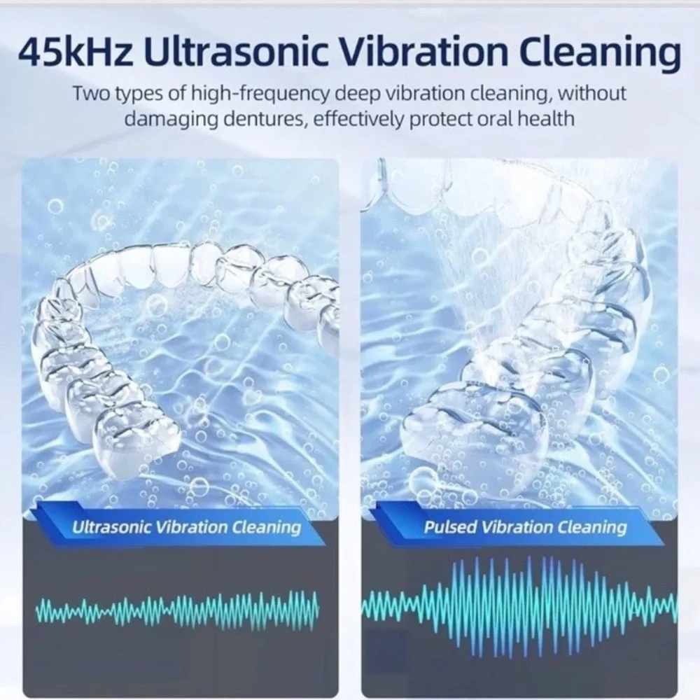 Ultrasonic retainer/denture cleaner
New in box 
MSRP $99 - Picture 3 of 8